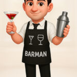 Appendini per albero Bar Man