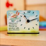 MI 1 Orologio legno con base 15x12