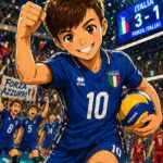 Tela Da grande voglio essere un... Pallavolista
