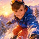 Tela Da grande voglio essere un... Snowboarder