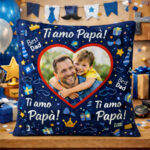 IMTA 123 Cuscino Festa del Papà 40x40 cm.